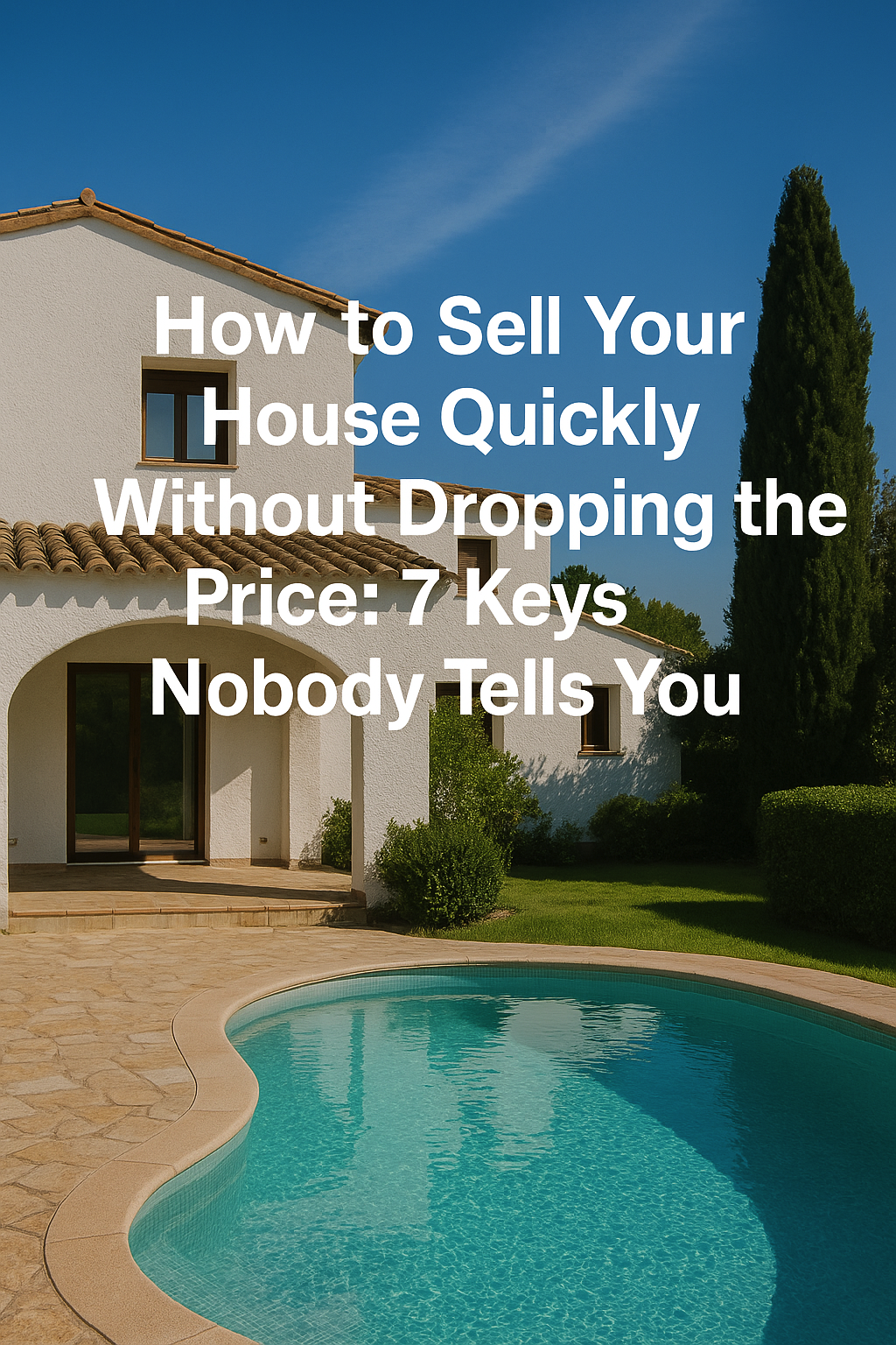 Selling quickly and at the best price is not luck. It’s a method.